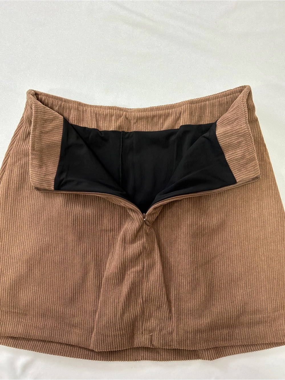 HALARA Brown Corduroy Mini Skirt - Picture 8 of 9